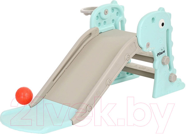 Изображение товара Горка Pituso Веселый динозаврик / UN-DW37 (зеленый)