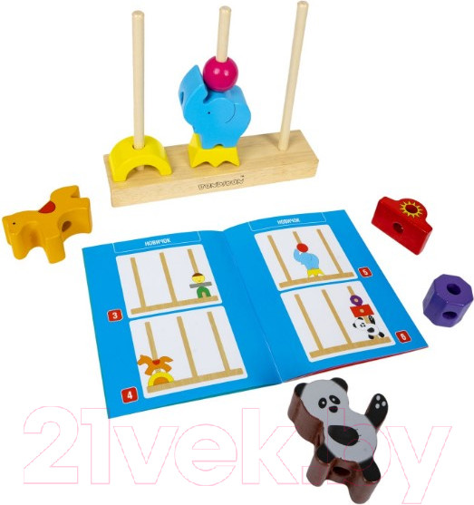 Изображение товара Развивающая игра Bondibon Веселый цирк / ВВ4845