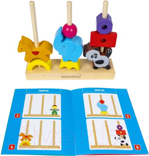 Изображение товара Развивающая игра Bondibon Веселый цирк / ВВ4845