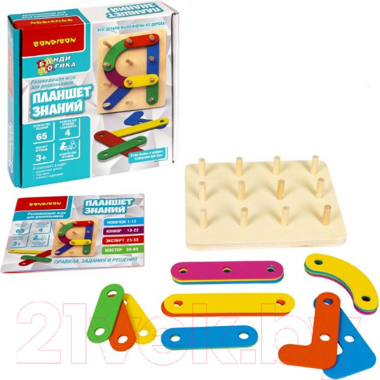 Изображение товара Развивающая игра Bondibon Box Планшет знаний / ВВ4867