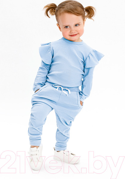 Изображение товара Комплект одежды для малышей Amarobaby Fashion / AB-OD21-FS2/19-56 (голубой, р. 56)