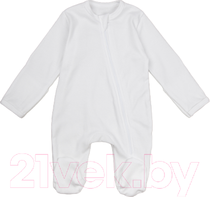 Изображение товара Комбинезон для малышей Amarobaby Fashion / AB-OD21-FS3/33-86 (молочный, р. 86)