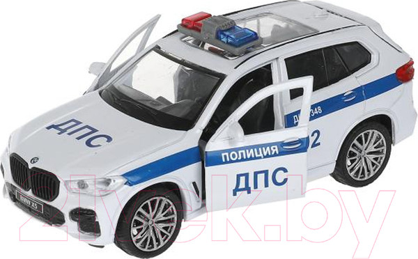 Изображение товара Автомобиль игрушечный Технопарк BMW X5 M-Sport Полиция / X5-12POL-WH