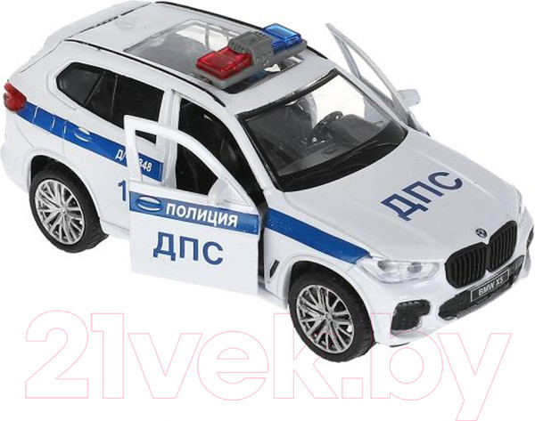 Изображение товара Автомобиль игрушечный Технопарк BMW X5 M-Sport Полиция / X5-12POL-WH