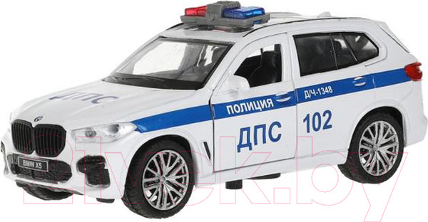Изображение товара Автомобиль игрушечный Технопарк BMW X5 M-Sport Полиция / X5-12POL-WH