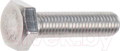 Изображение товара Болт Starfix Шестигранный М10х60 DIN 933 / SM-18825-50 (50шт, нержавеющая сталь А2)