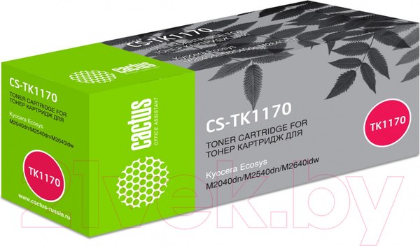 Изображение товара Картридж Cactus CS-TK1170