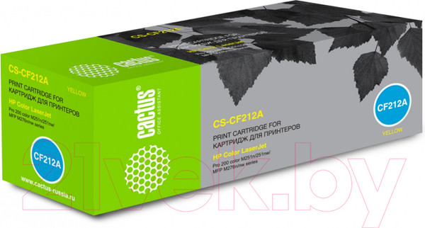 Изображение товара Картридж Cactus CS-CF212A