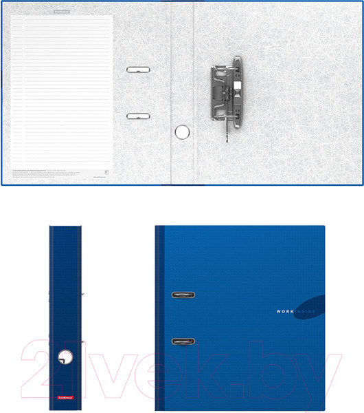 Изображение товара Папка-регистратор Erich Krause Work Inside / 19861 (синий)