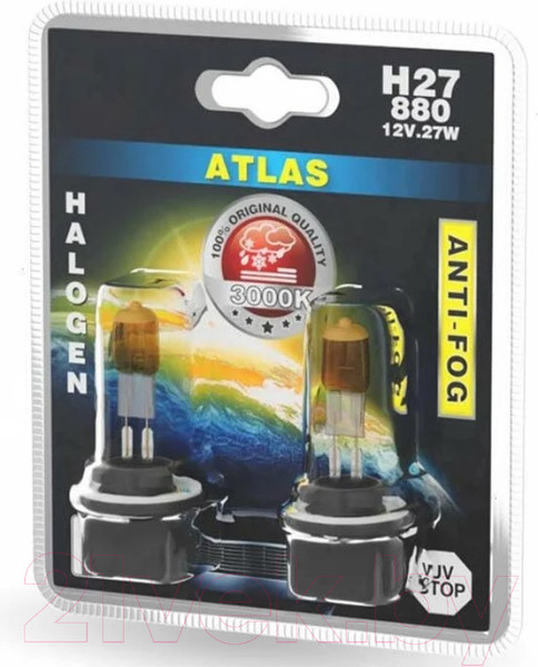 Изображение товара Комплект автомобильных ламп AVS Atlas Anti-Fog / A78620S (2шт)