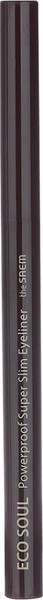 Изображение товара Подводка-фломастер для глаз The Saem Eco Soul Powerproof Super Slim Eyeliner BR01 Thrill Brown (0.1г)