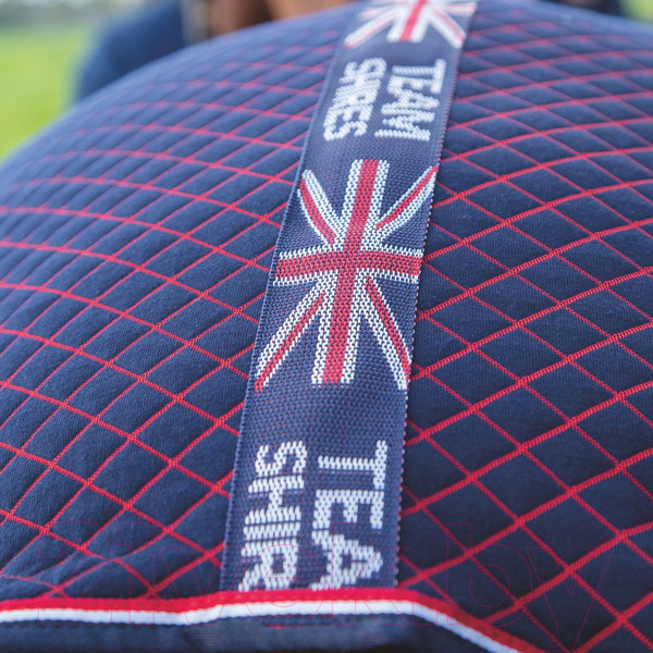 Изображение товара Попона для лошади Shires Tempest Team 155 / 9477/NAVY/81 (синий)