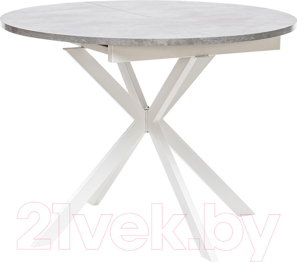 Изображение товара Обеденный стол Импэкс Leset Капри (цемент/белый)