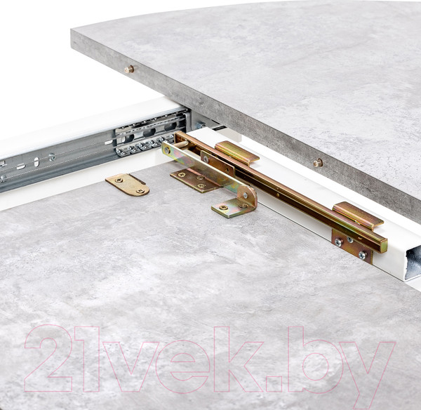 Изображение товара Обеденный стол Импэкс Leset Капри (цемент/белый)