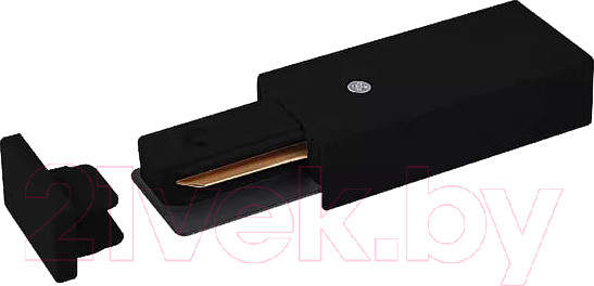 Изображение товара Коннектор для шинопровода Elektrostandard TRP-1-1-BK с заглушкой (черный)