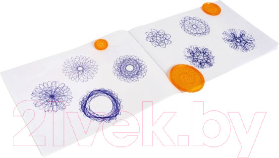 Изображение товара Развивающая игрушка Bondibon Спирограф-линейка. Чудесные узоры / ВВ5367