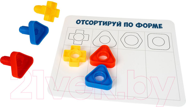 Изображение товара Развивающая игра Bondibon Болты и гайки / ВВ5368