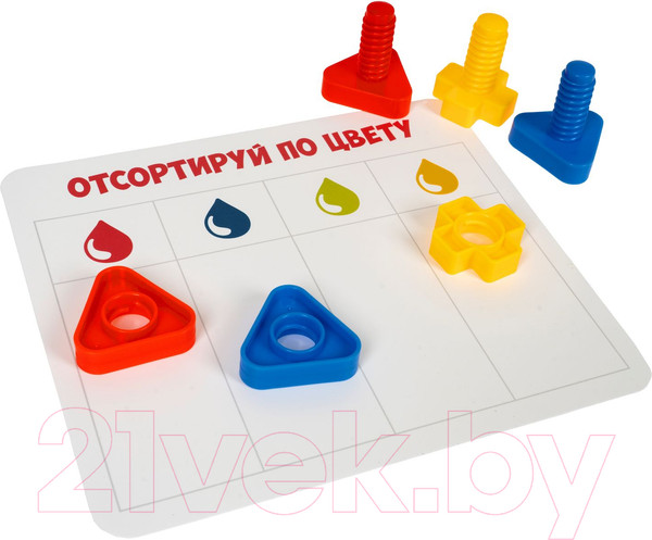 Изображение товара Развивающая игра Bondibon Болты и гайки / ВВ5368