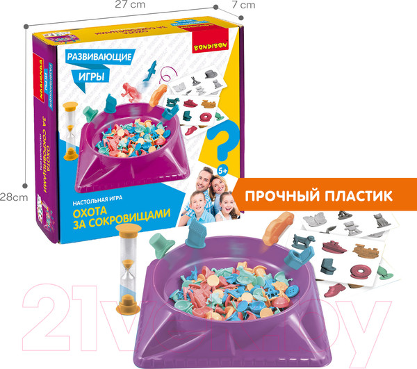 Изображение товара Развивающая игра Bondibon Охота за сокровищами / ВВ5369