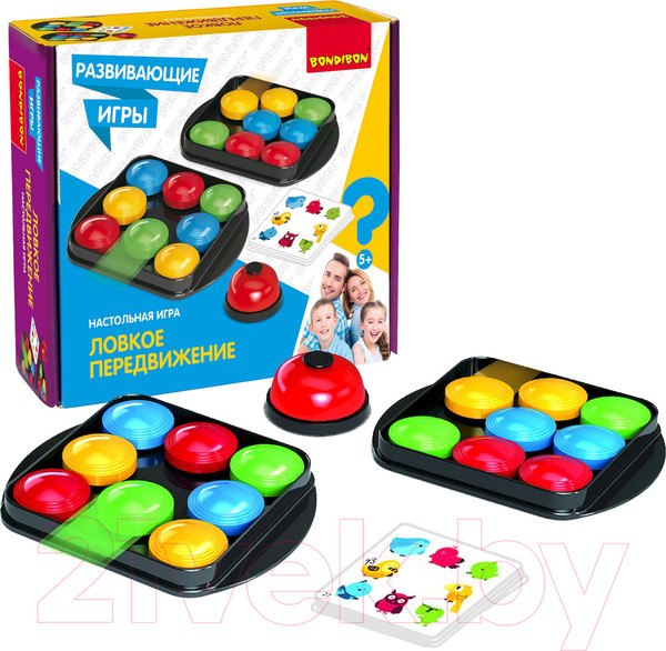 Изображение товара Развивающая игра Bondibon Ловкое передвижение / ВВ5370