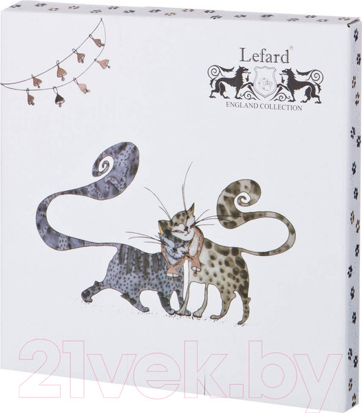 Изображение товара Тарелка столовая обеденная Lefard Котики / 86-2310