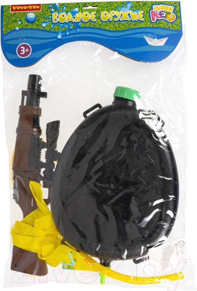 Изображение товара Бластер игрушечный Bondibon Водный пистолет. Динозавры / ВВ5412