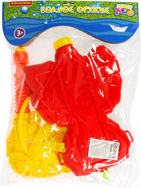 Изображение товара Бластер игрушечный Bondibon Водный пистолет. Робот / ВВ5454