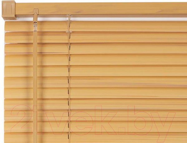 Изображение товара Жалюзи горизонтальные LEGRAND ПВХ 50x160 / 48 069 693 (орех светлый)