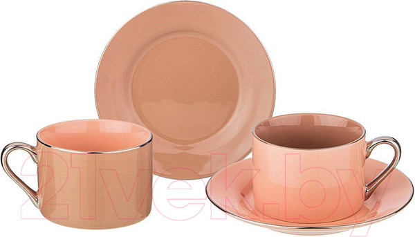 Изображение товара Набор для чая/кофе Lefard 86-2379 (терракотовый)