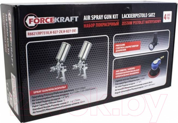 Изображение товара Набор пневмоинструмента ForceKraft FK-R8821