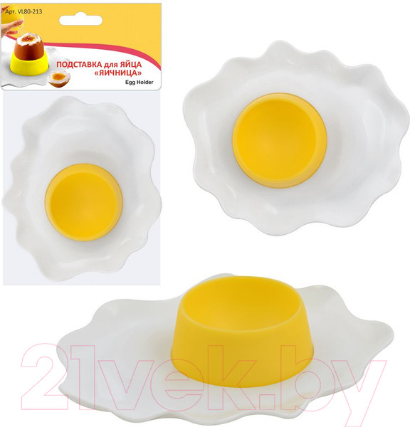 Изображение товара Подставка для яйца Мультидом Яичница / VL80-213