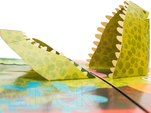 Изображение товара Развивающая книга Мозаика-Синтез Путаница. В мире динозавров (Мозалева О.)