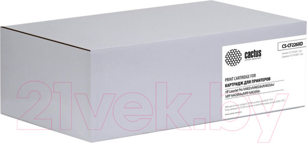 Изображение товара Комплект картриджей Cactus CS-CF226XD