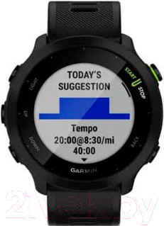 Изображение товара Умные часы Garmin Forerunner 55 / 010-02562-10 (черный)
