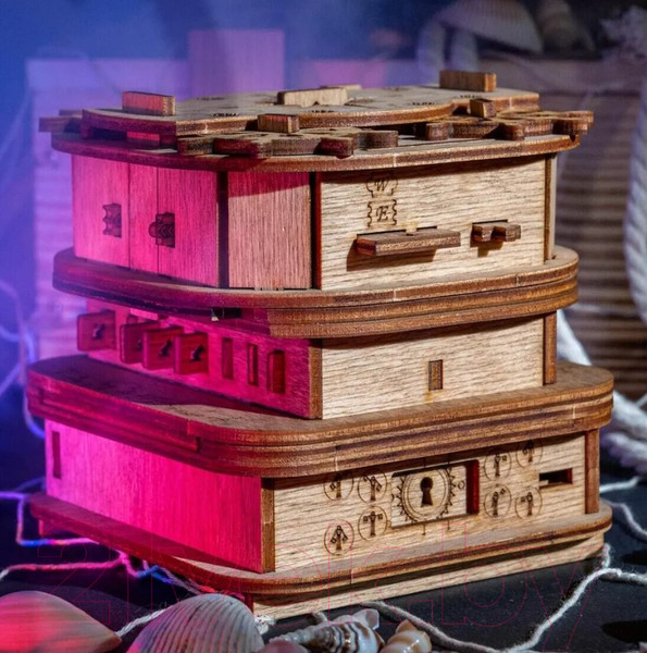 Изображение товара Конструктор Idventure UG Квестбокс Руднук Дэви Джонса / 421118