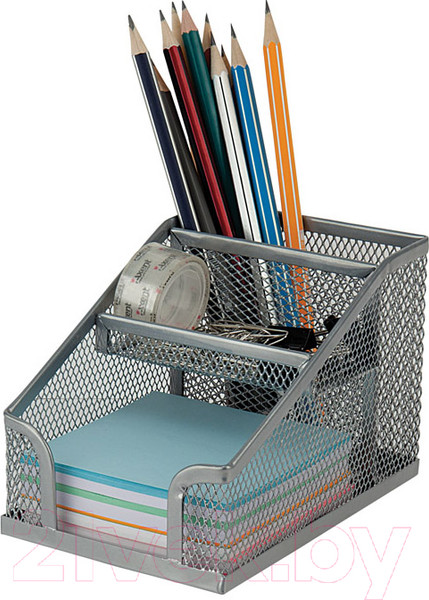 Изображение товара Органайзер настольный Axent 2118-03 (серебристый)