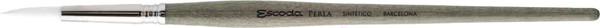Изображение товара Кисть для рисования Escoda Perla Синтетика круглая №6 S1430-6 SPAIN (белый)