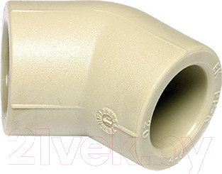 Изображение товара Угольник соединительный Wavin Evo 40x45 / SKO04045RCT