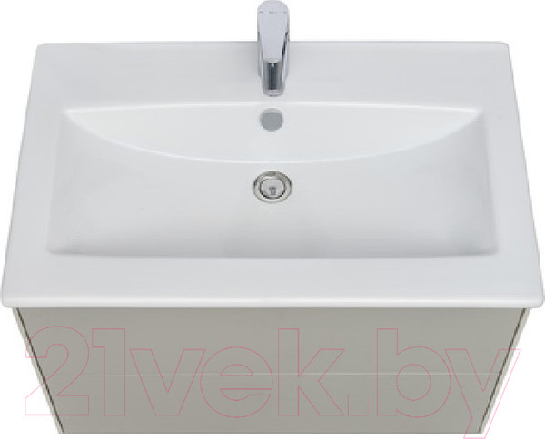 Изображение товара Тумба под умывальник Акватон Сохо Слэйт Галька 75 (1A258101AJ9A0)