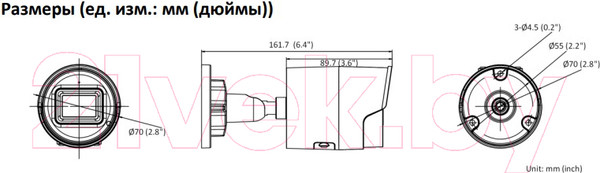 Изображение товара IP-камера Hikvision DS-2CD2023G2-IU (2.8mm)