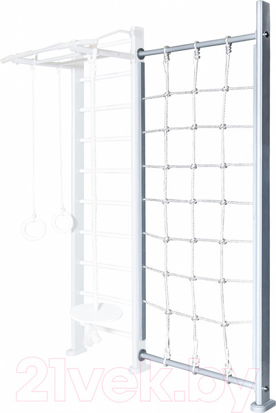 Изображение товара Детский спортивный комплекс Perfetto Sport Verticale In Legno Con Rete Grigio / PS-133 (стойка с сеткой)