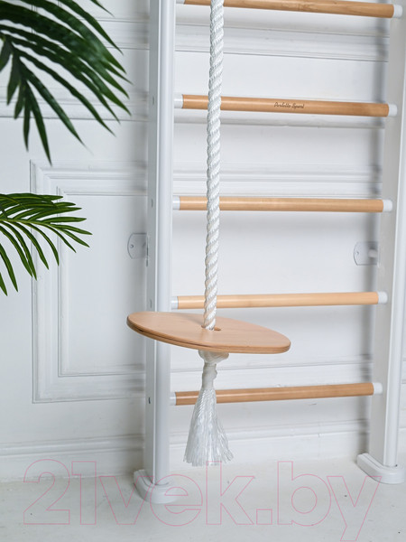 Изображение товара Детский спортивный комплекс Perfetto Sport Scala In Legno Bianco-naturale / PS-112