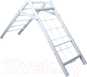 Изображение товара Детский спортивный комплекс Perfetto Sport Scala In Legno 2 Grigio / PS-117