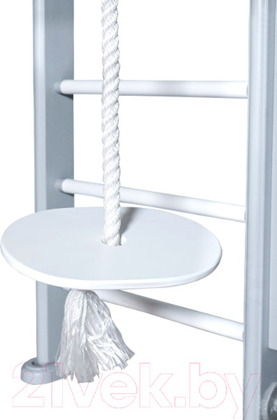 Изображение товара Детский спортивный комплекс Perfetto Sport Scala In Legno Con Rete Grigio / PS-124