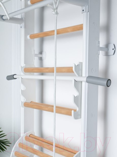 Изображение товара Детский спортивный комплекс Perfetto Sport Scala In Legno 1 Bianco-naturale / PS-115