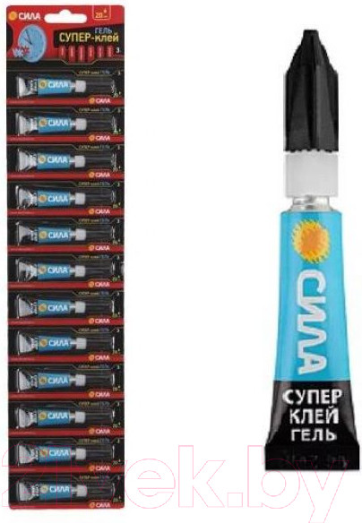 Изображение товара Клей Сила Супер-клей Гель лента BL-12 12/576/18432 / SSGBL12-3 (3гр)