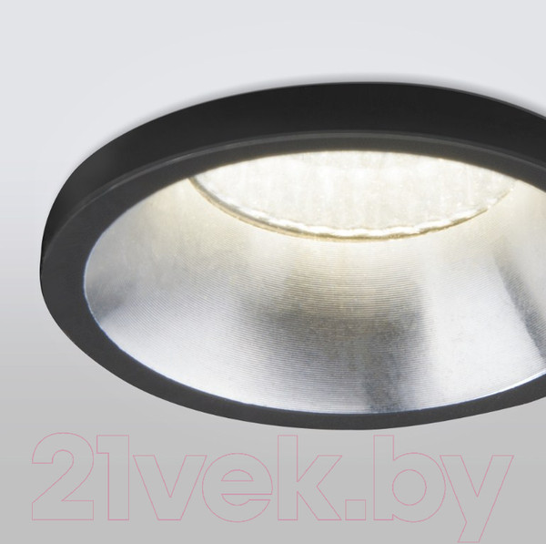 Изображение товара Точечный светильник Elektrostandard 15269/LED 3W SN/BK (сатин/никель/черный)