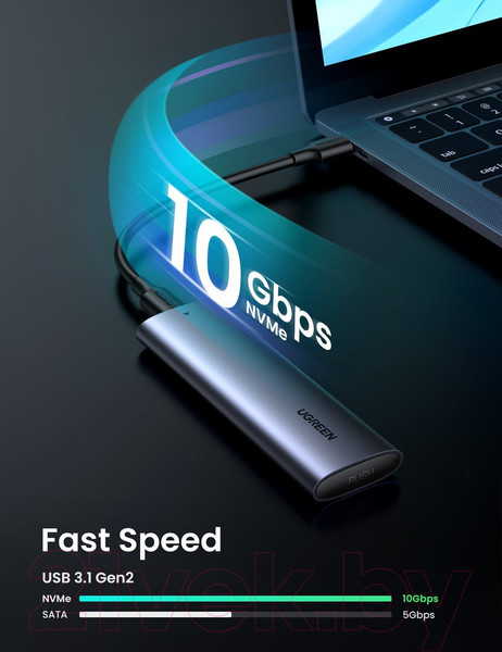 Изображение товара Бокс для жесткого диска Ugreen CM400 / 10902