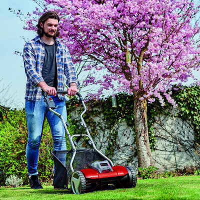 Изображение товара Газонокосилка электрическая Einhell GE-HM 18/38 Li-Solo (3414200)