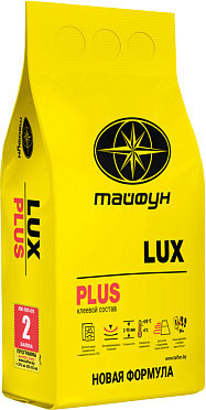 Изображение товара Клей для плитки Тайфун Люкс Плюс (5кг)